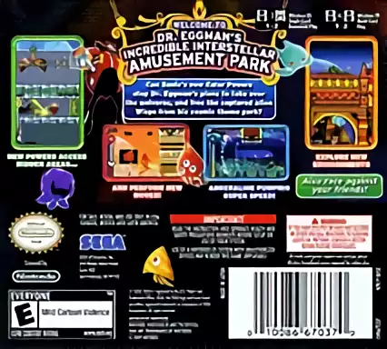 Image n° 2 - boxback : Sonic Colors